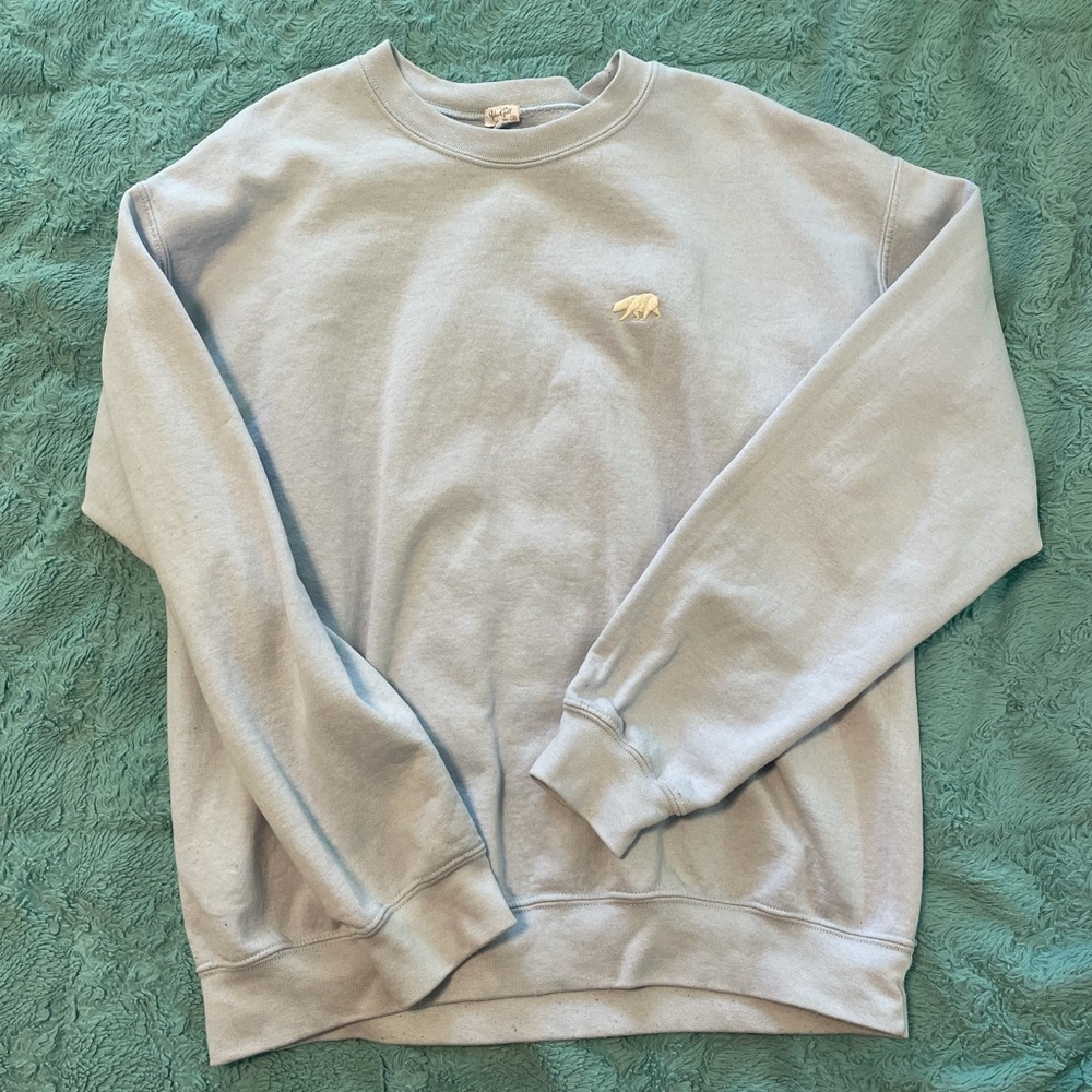 John Galt Brandy Melville light blue crew neck